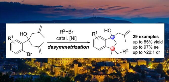 【有機】南開大學周其林教授團隊：鎳催化1,6-二烯去對稱化偶聯構建多手性中心